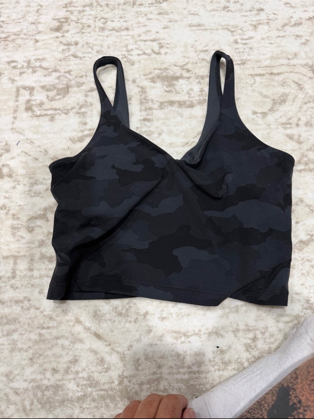 Black Camo Lululemon Align Tank size 8
